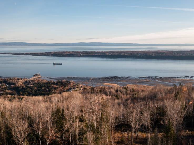 Terrain et terre à vendre - Les Éboulements, Charlevoix (EB285)