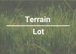 Détails - Terrain et terre à vendre (Code PR858)