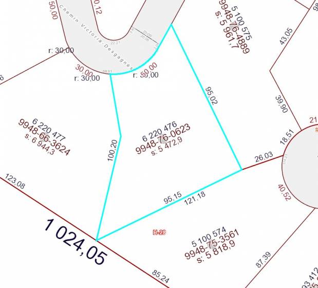 3 - Terrain et terre à vendre, Petite-Rivière-Saint-François (Code - pr869, Charlevoix)