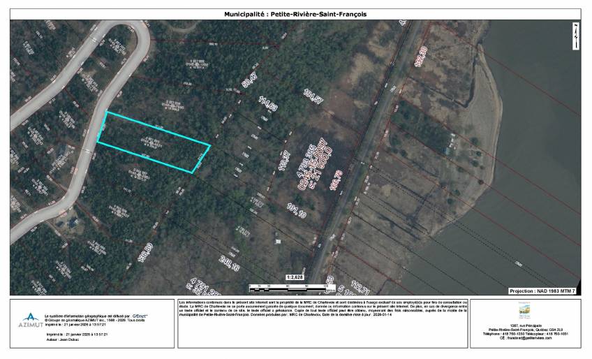 5 - Lot and land for sale, Petite-Rivière-Saint-François (Code - pr839, Charlevoix)