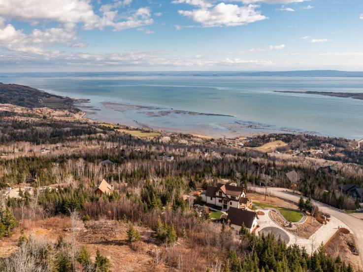 Lot and land for sale - Les Éboulements, Charlevoix (EB333)