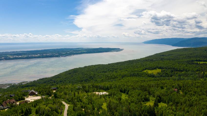 15 - Lot and land for sale, Les Éboulements (Code - eb333, Charlevoix)