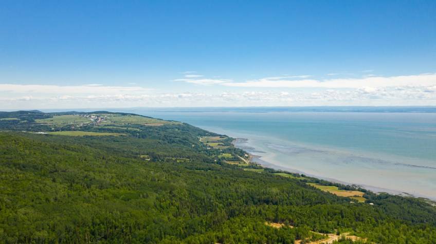 8 - Lot and land for sale, Les Éboulements (Code - eb333, Charlevoix)