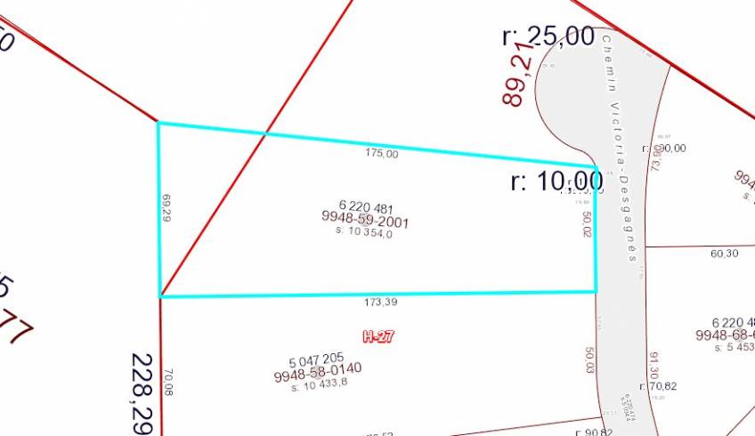 2 - Lot and land for sale, Petite-Rivière-Saint-François (Code - pr876, Charlevoix)