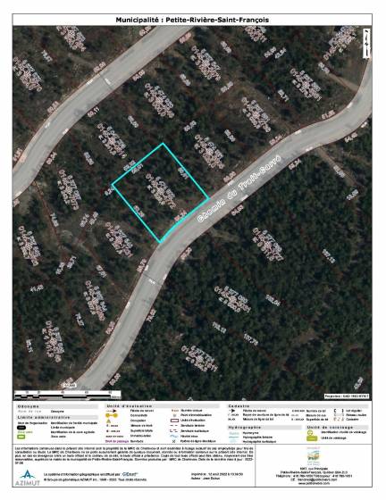 5 - Terrain et terre à vendre, Petite-Rivière-Saint-François (Code - pr859, Charlevoix)