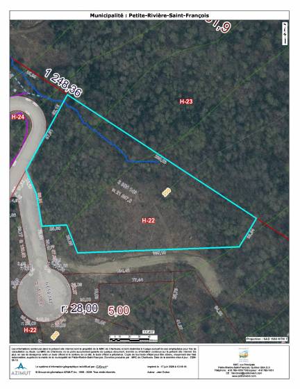 12 - Lot and land for sale, Petite-Rivière-Saint-François (Code - pr853, Charlevoix)