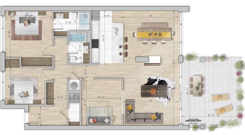 1 - Condo for sale, Baie-Saint-Paul (Code - pigno104, Charlevoix)